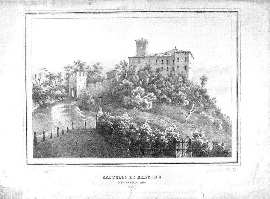 Castello di Bargone nel Parmigiano - Parma